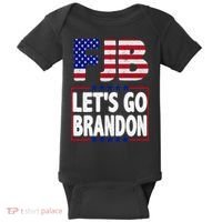 FJB F Joe Biden Lets Go Brandon Baby Bodysuit thumb 0
