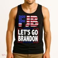 FJB F Joe Biden Lets Go Brandon Tank Top thumb 3