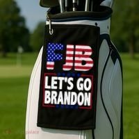 FJB F Joe Biden Lets Go Brandon Golf Towel thumb 2