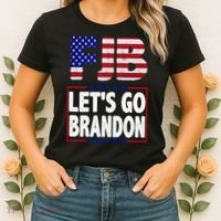 FJB F Joe Biden Lets Go Brandon Women's T-Shirt thumb 2