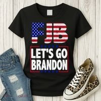 FJB F Joe Biden Lets Go Brandon Women's T-Shirt thumb 3