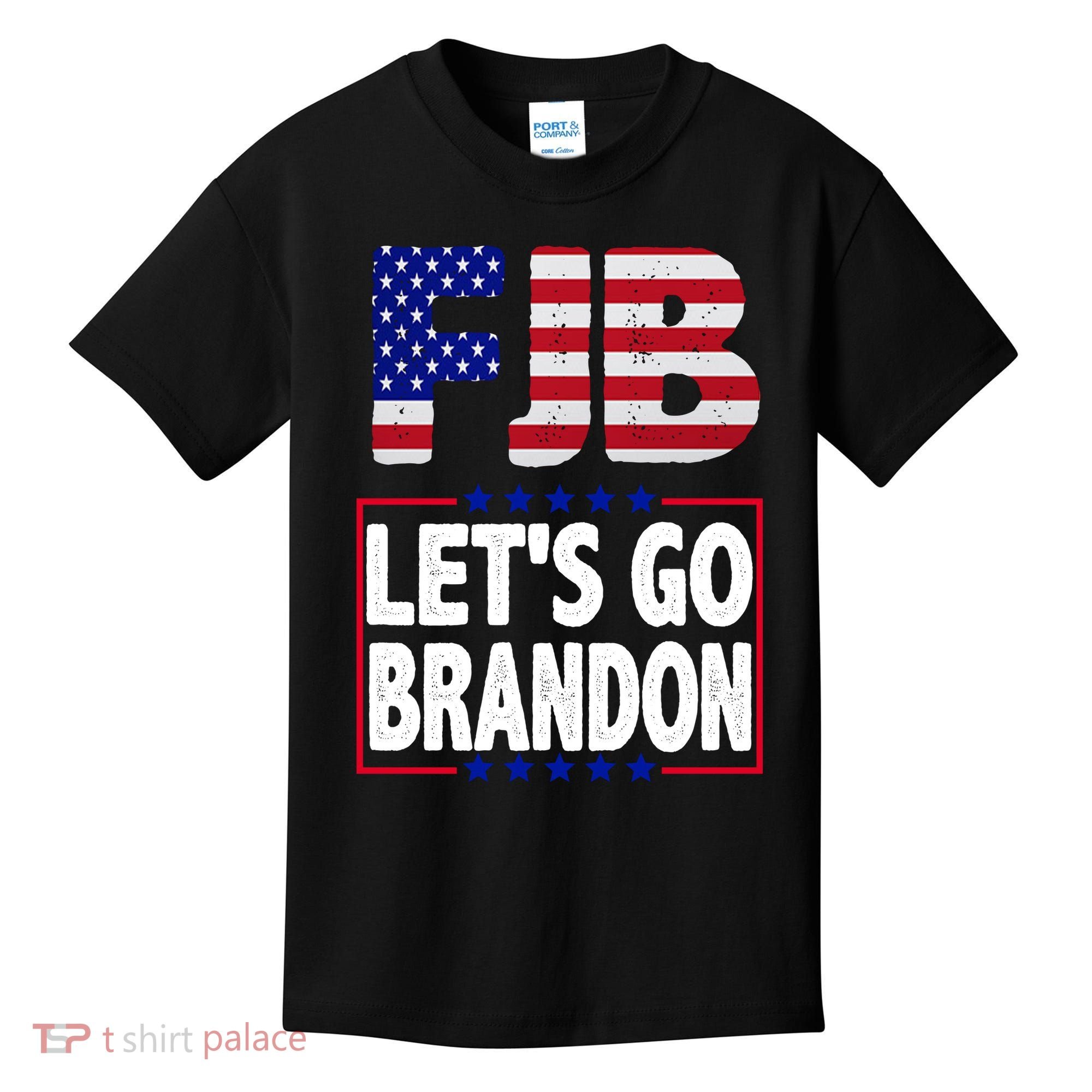 FJB F Joe Biden Lets Go Brandon Kids T-Shirt