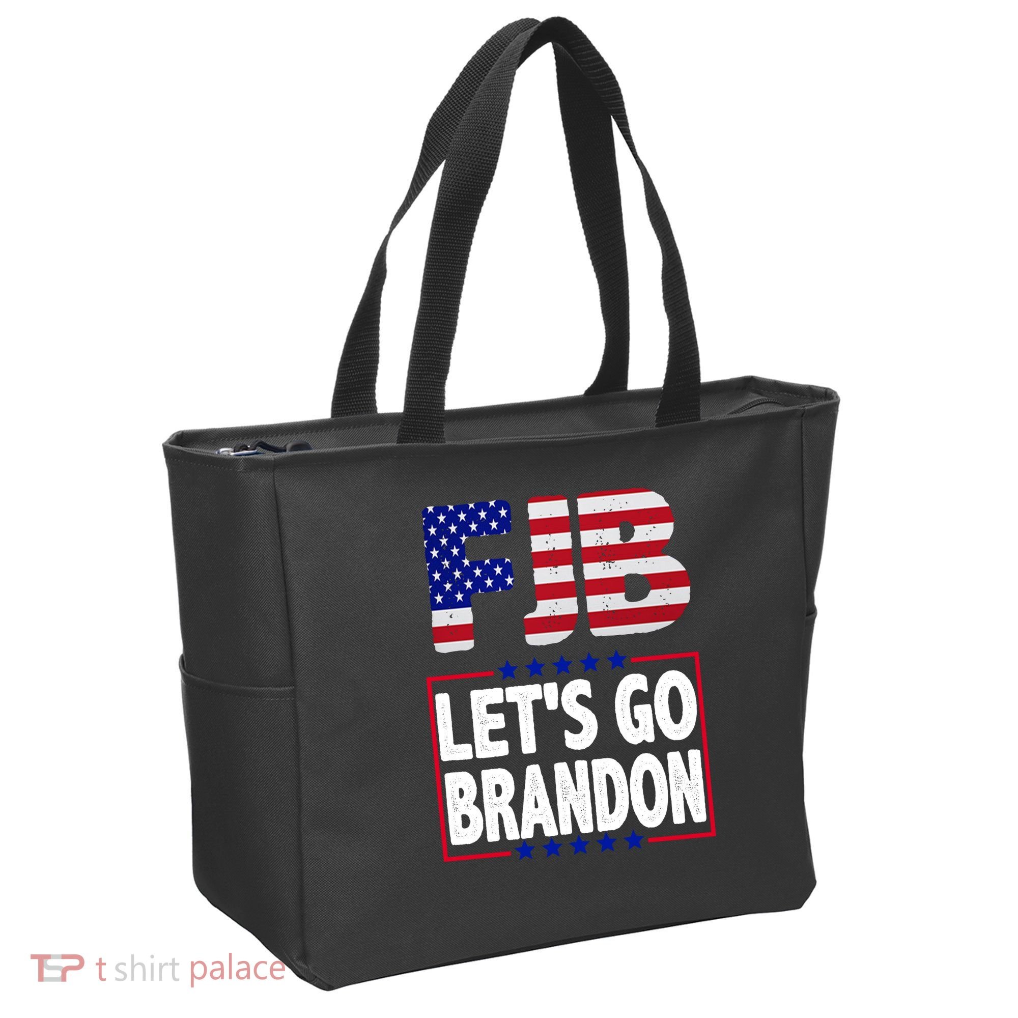 FJB F Joe Biden Lets Go Brandon Tote Bag