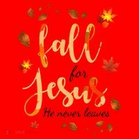 Fall For Jesus He Never Leaves Autumn Santa Hat thumb 1