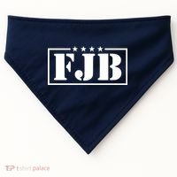 FJB F Joe Biden Anti Biden Military USA-Made Doggie Bandana thumb 0