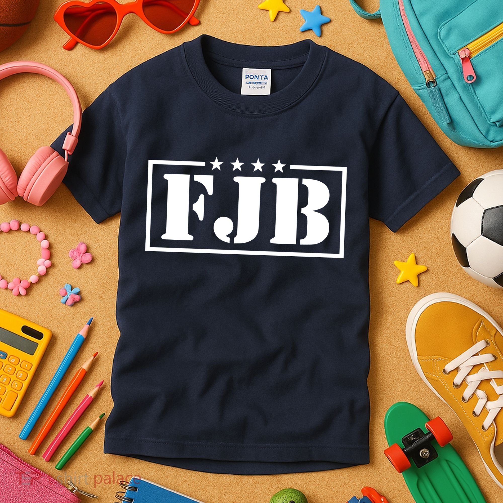 FJB F Joe Biden Anti Biden Military Kids T-Shirt