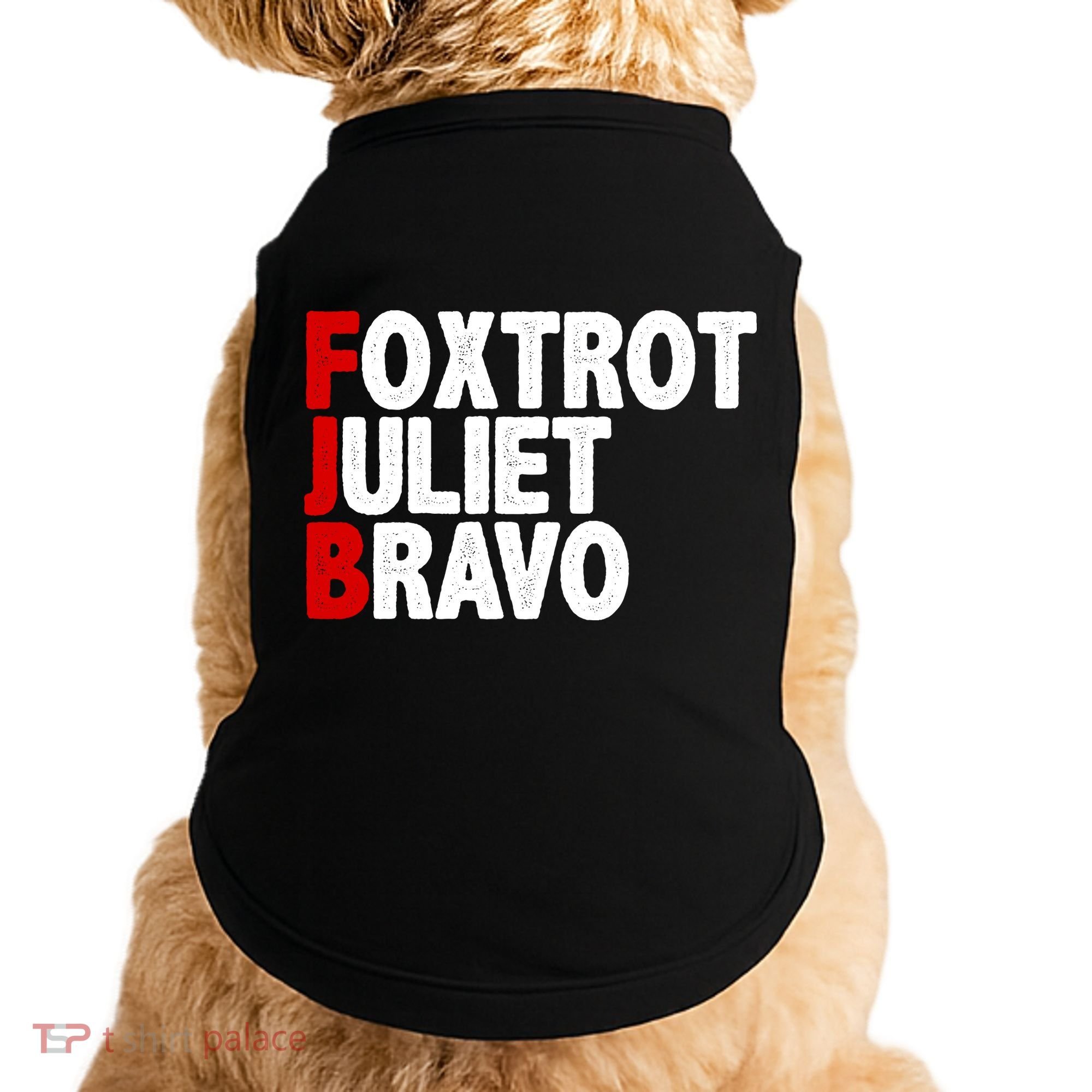 FJB Foxtrot Juliet Bravo Doggie Tank