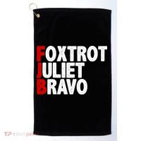 FJB Foxtrot Juliet Bravo Golf Towel thumb 0