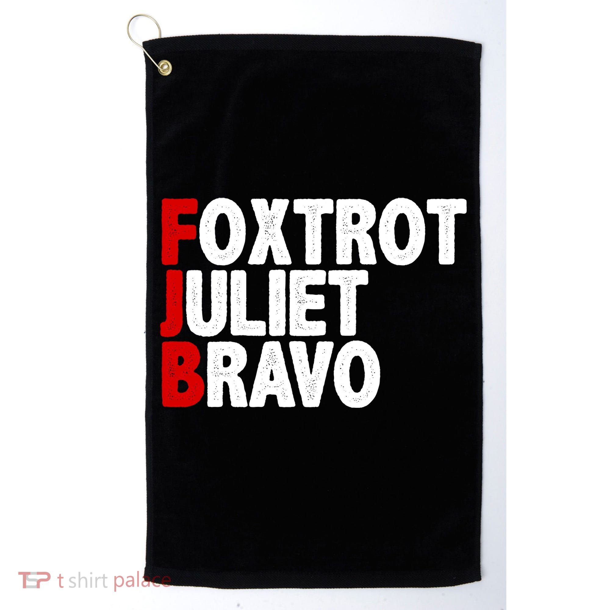 FJB Foxtrot Juliet Bravo Golf Towel