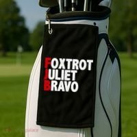 FJB Foxtrot Juliet Bravo Golf Towel thumb 2