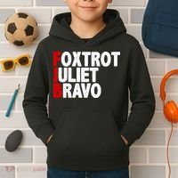 FJB Foxtrot Juliet Bravo Kids Hoodie thumb 2