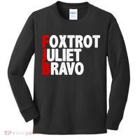 FJB Foxtrot Juliet Bravo Kids Long Sleeve Shirt thumb 0