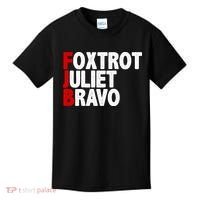 FJB Foxtrot Juliet Bravo Kids T-Shirt thumb 0