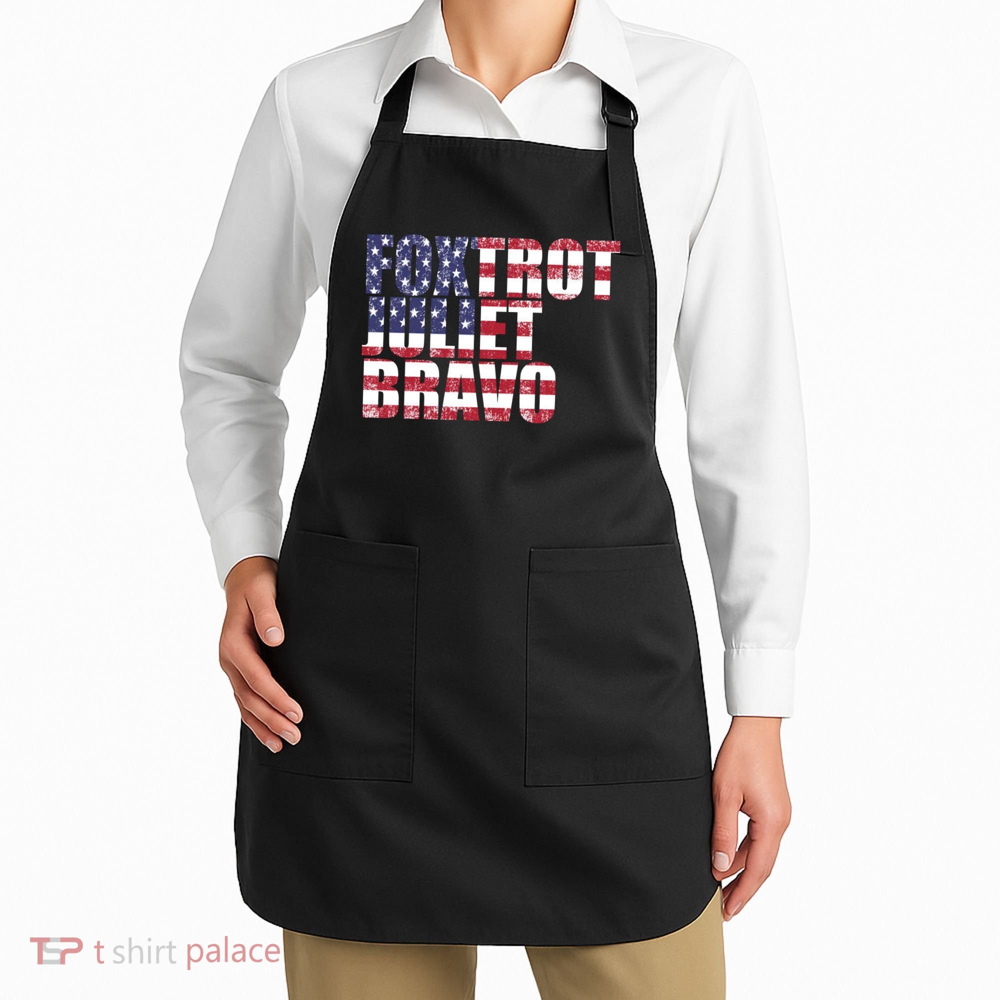 FJB Foxtrot Juliet Bravo USA Anti Biden Apron