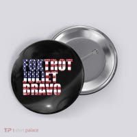 FJB Foxtrot Juliet Bravo USA Anti Biden Button thumb 0