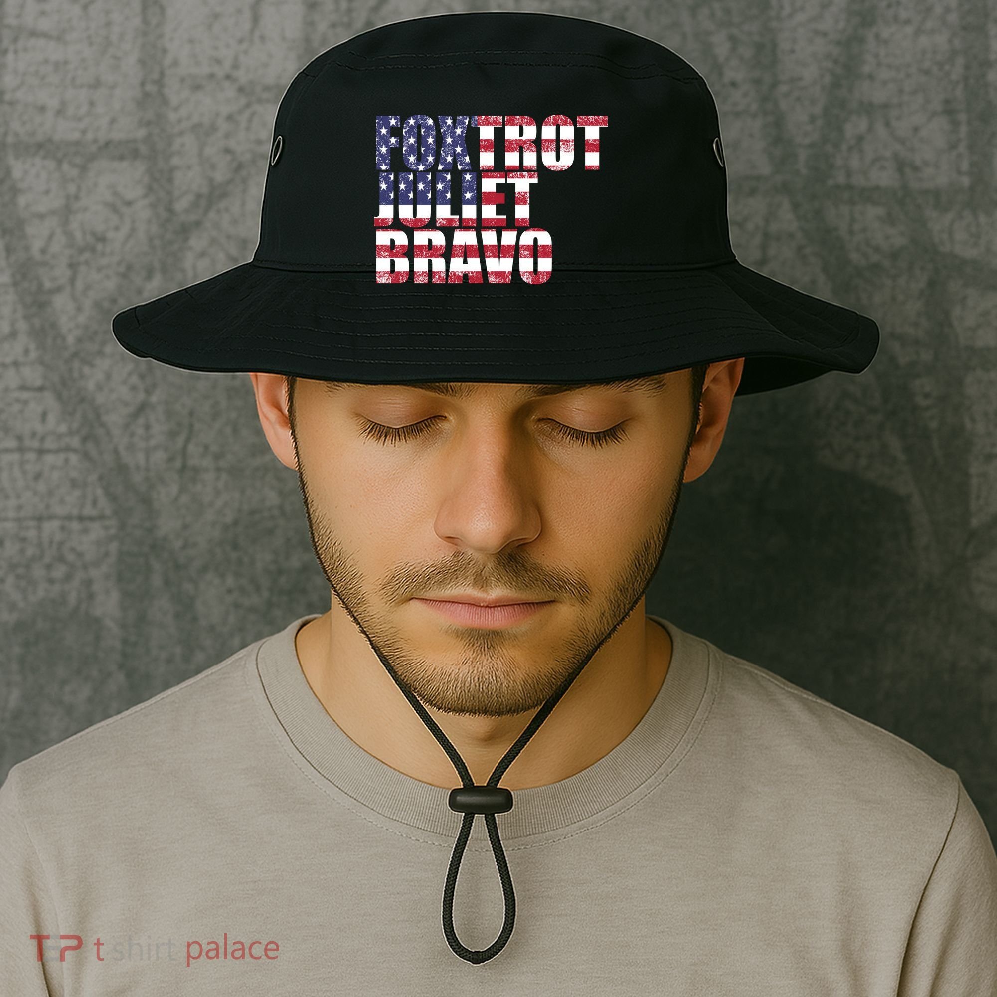 FJB Foxtrot Juliet Bravo USA Anti Biden Bucket Hat