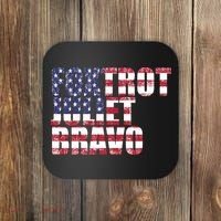 FJB Foxtrot Juliet Bravo USA Anti Biden Coaster thumb 0