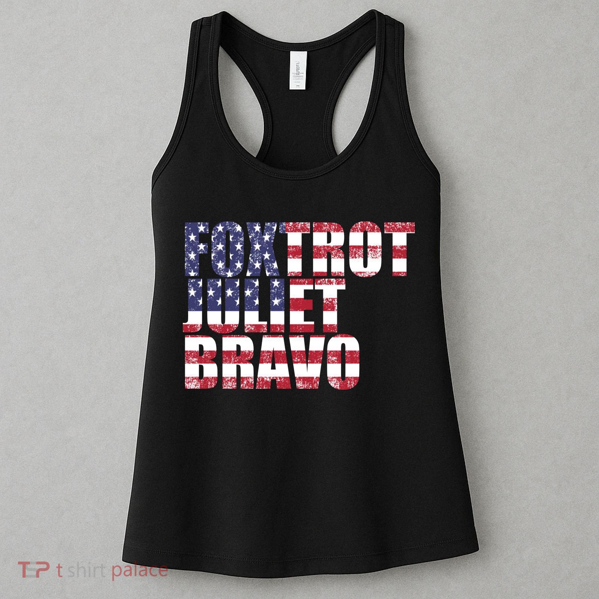 FJB Foxtrot Juliet Bravo USA Anti Biden Women's Tank Top