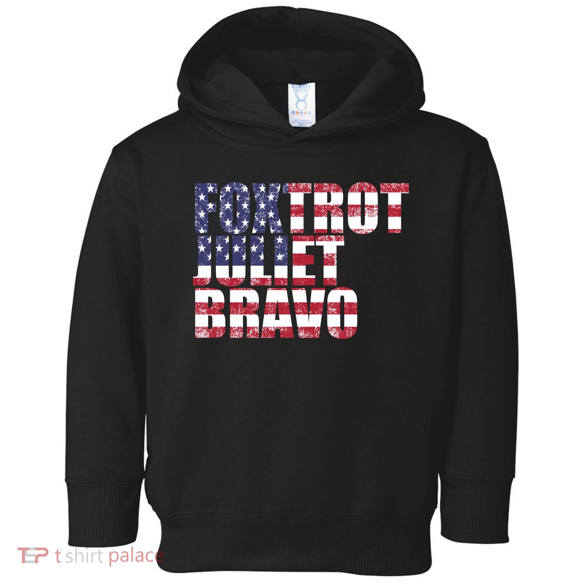 FJB Foxtrot Juliet Bravo USA Anti Biden Toddler Hoodie