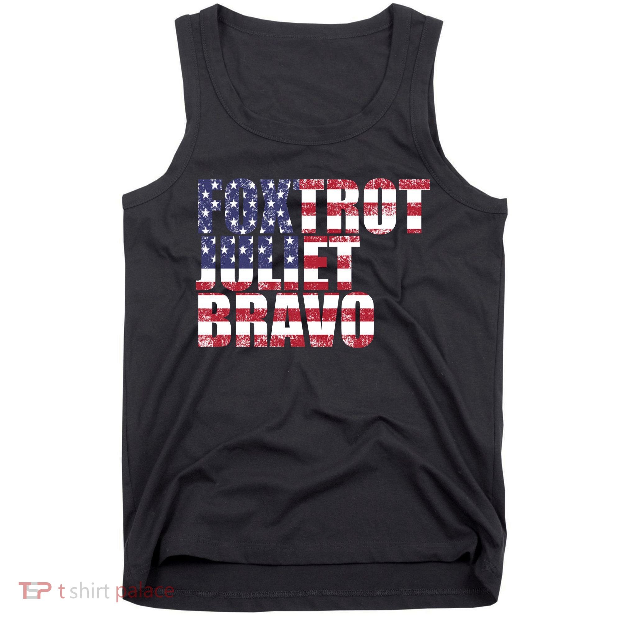 FJB Foxtrot Juliet Bravo USA Anti Biden Tank Top