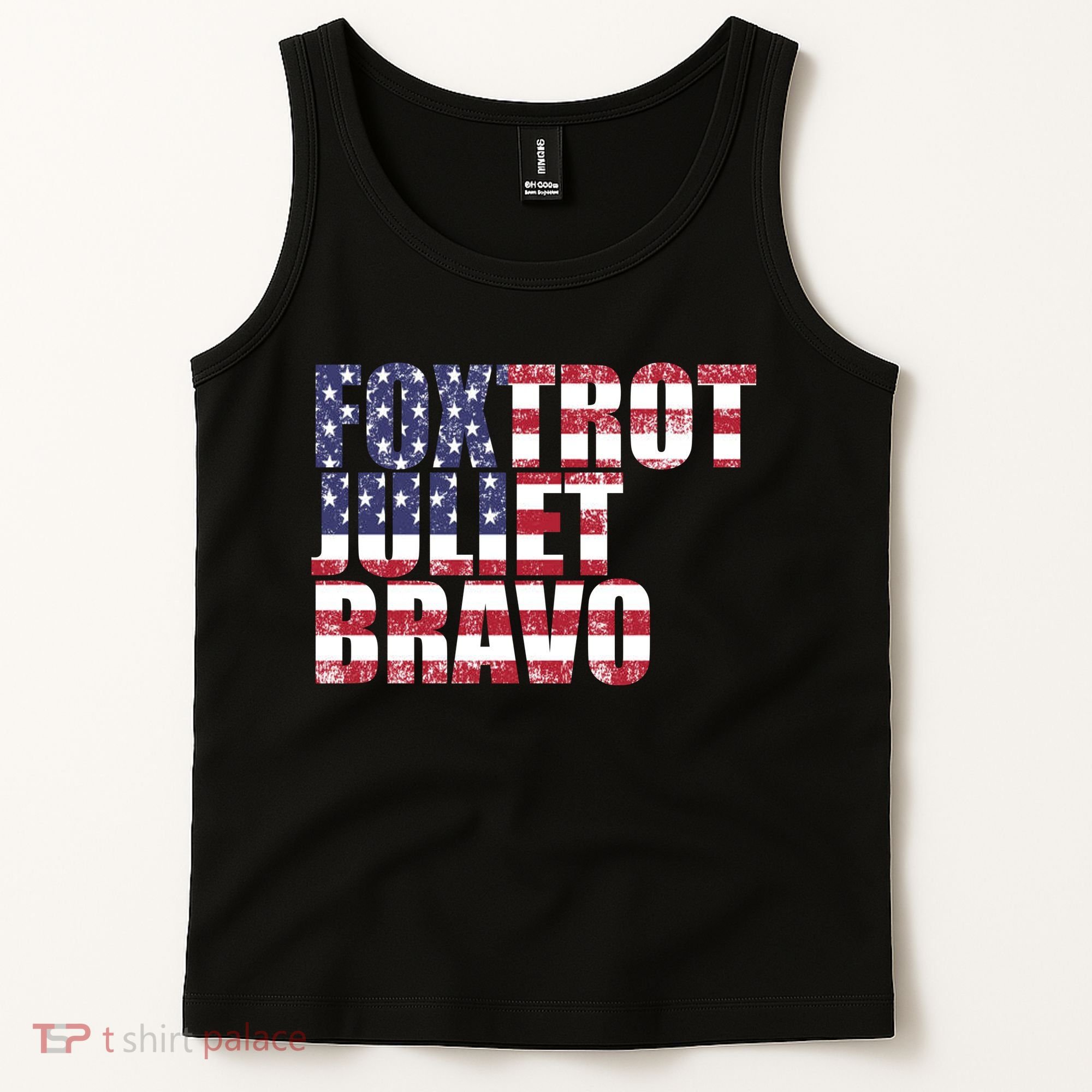 FJB Foxtrot Juliet Bravo USA Anti Biden Tank Top