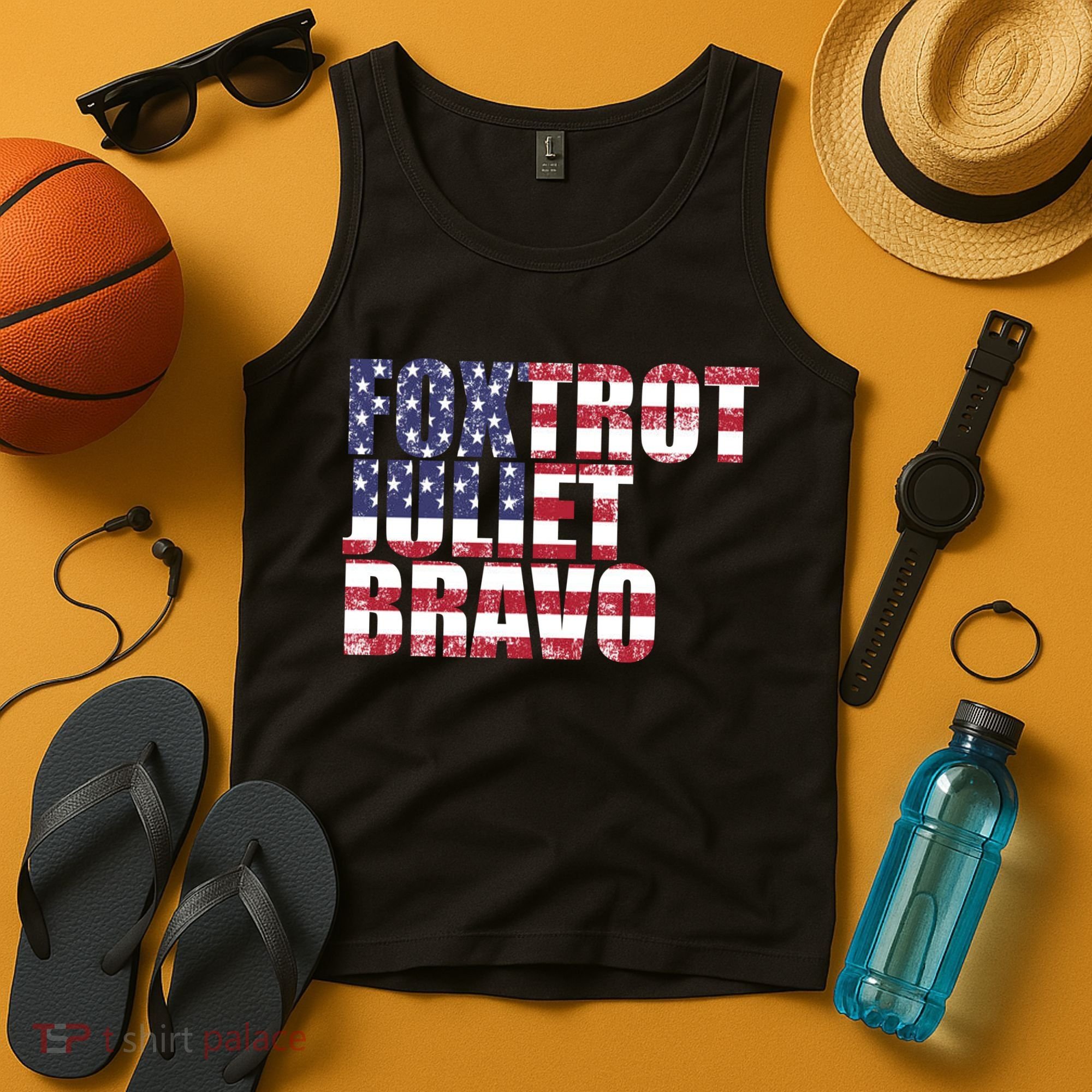 FJB Foxtrot Juliet Bravo USA Anti Biden Tank Top