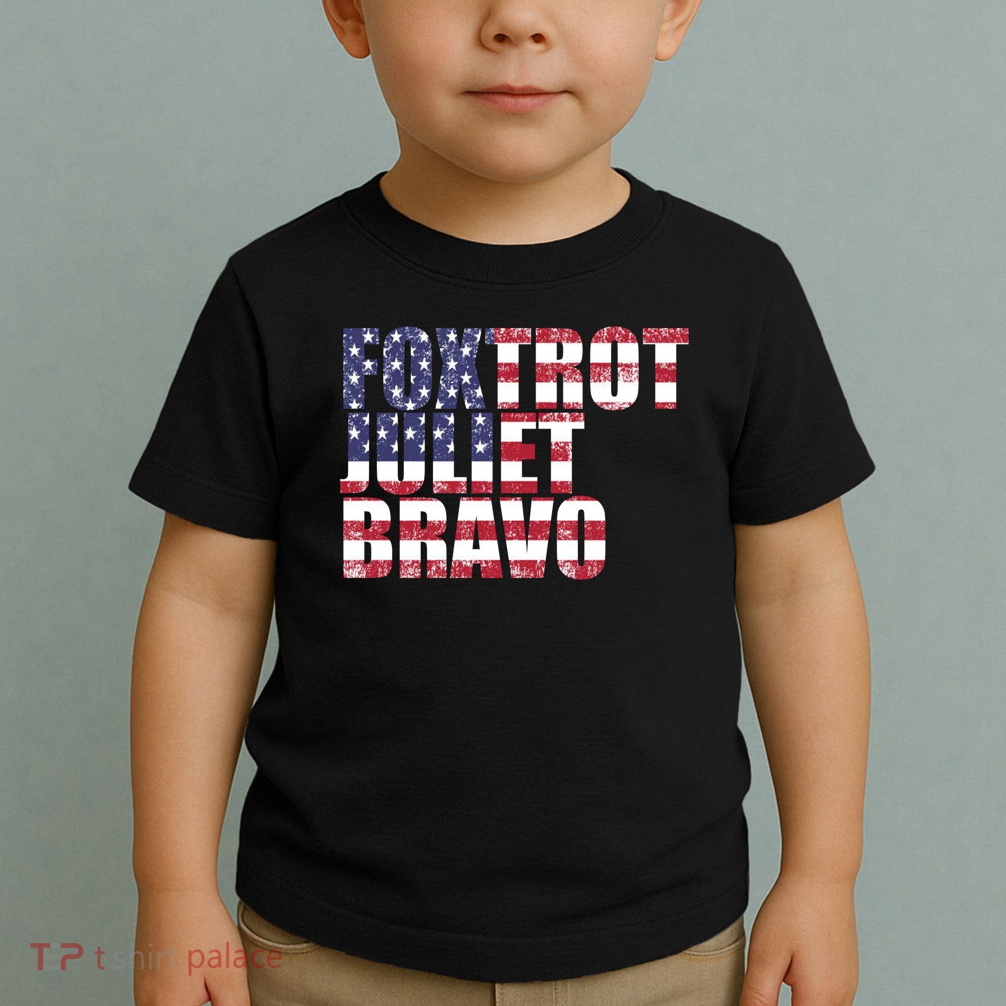 FJB Foxtrot Juliet Bravo USA Anti Biden Toddler T-Shirt