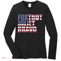 FJB Foxtrot Juliet Bravo USA Anti Biden Women's Long Sleeve Shirt thumb 0