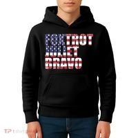 FJB Foxtrot Juliet Bravo USA Anti Biden Kids Hoodie thumb 4