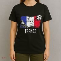 France Flag Jersey French Soccer Team French T-Shirt thumb 4