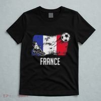 France Flag Jersey French Soccer Team French T-Shirt thumb 5