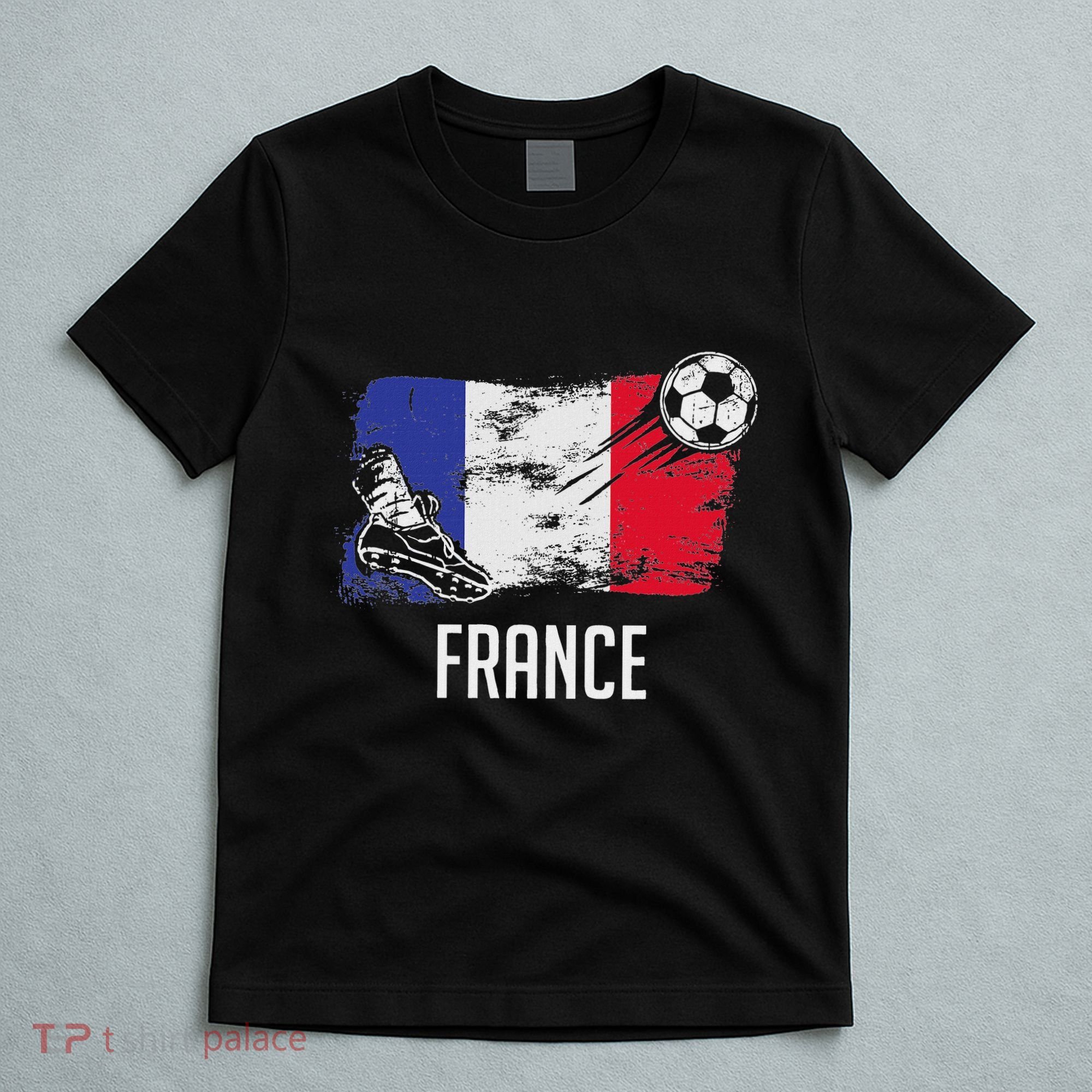France Flag Jersey French Soccer Team French T-Shirt