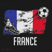 France Flag Jersey French Soccer Team French T-Shirt thumb 7