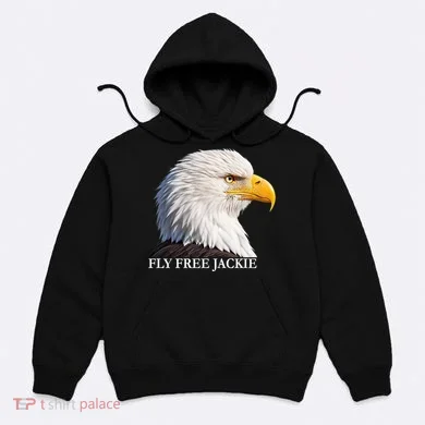 Fly Free Jackie Bald Eagle Hoodie