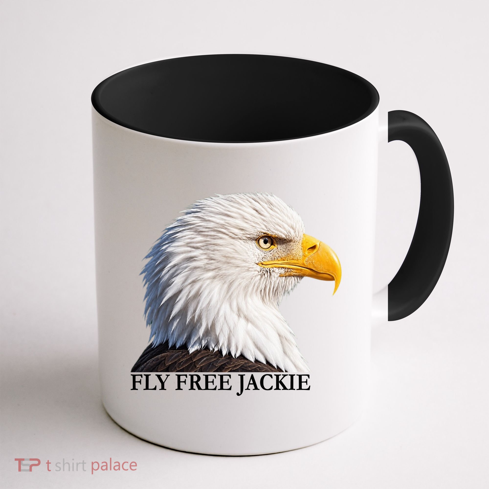 Fly Free Jackie Bald Eagle Coffee Mug