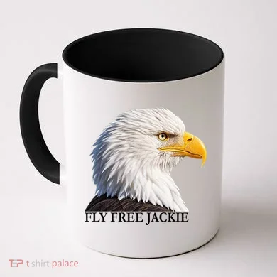 Fly Free Jackie Bald Eagle Coffee Mug