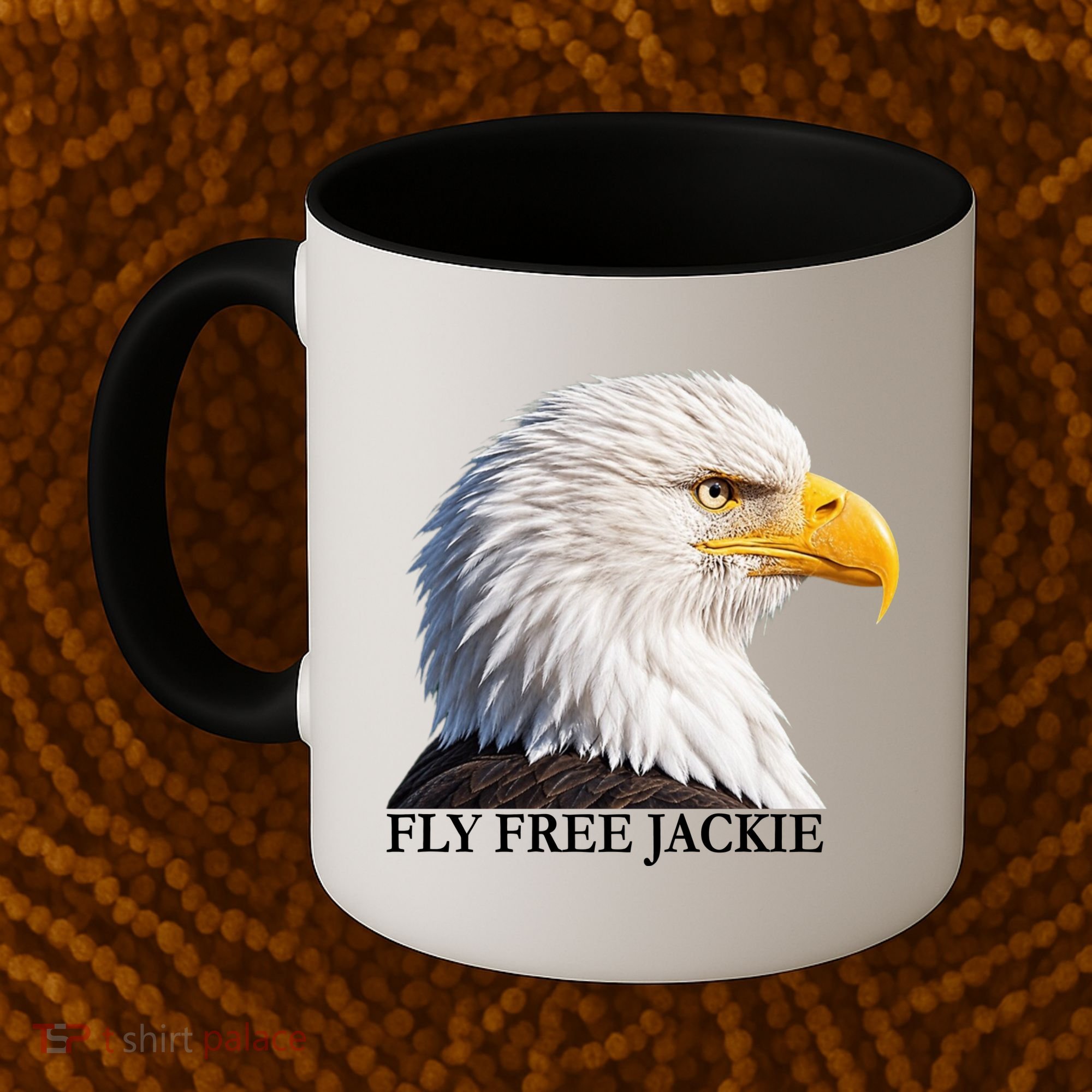 Fly Free Jackie Bald Eagle Coffee Mug