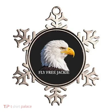 Fly Free Jackie Bald Eagle Ornament