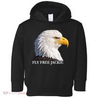 Fly Free Jackie Bald Eagle Toddler Hoodie thumb 0