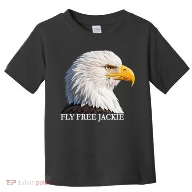 Fly Free Jackie Bald Eagle Toddler T-Shirt