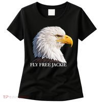 Fly Free Jackie Bald Eagle Women's T-Shirt thumb 0