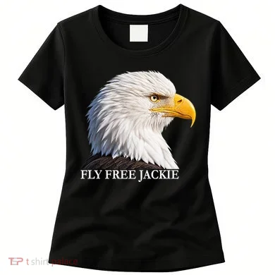 Fly Free Jackie Bald Eagle Women's T-Shirt