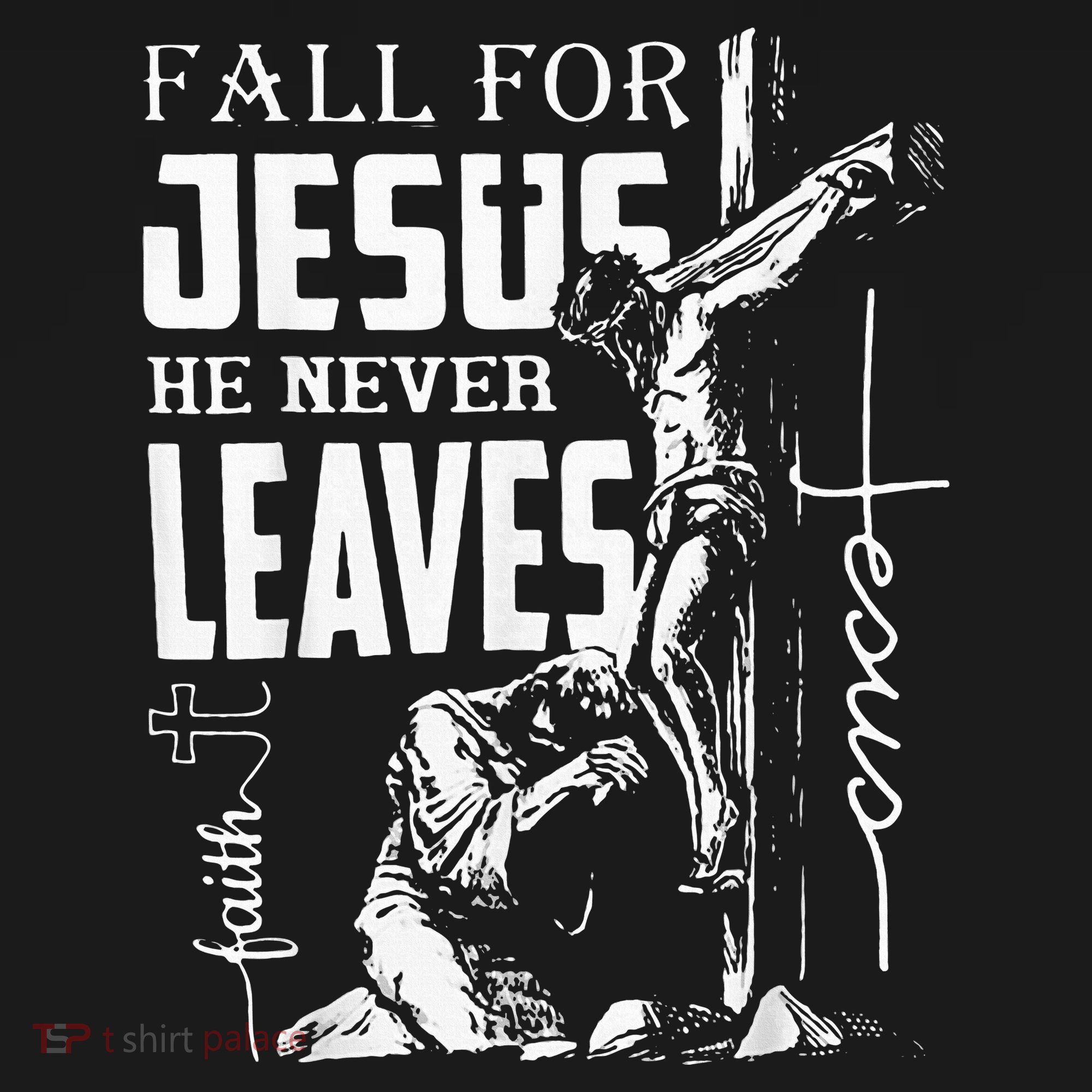Fall For Jesus He Never Leaves Christian Thanksgiving Bucket Hat