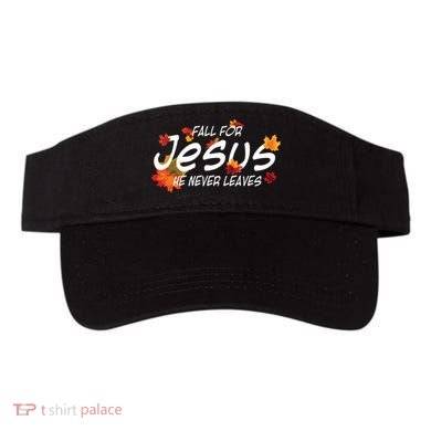 Fall For Jesus He Never Leaves Christian Halloween Visor