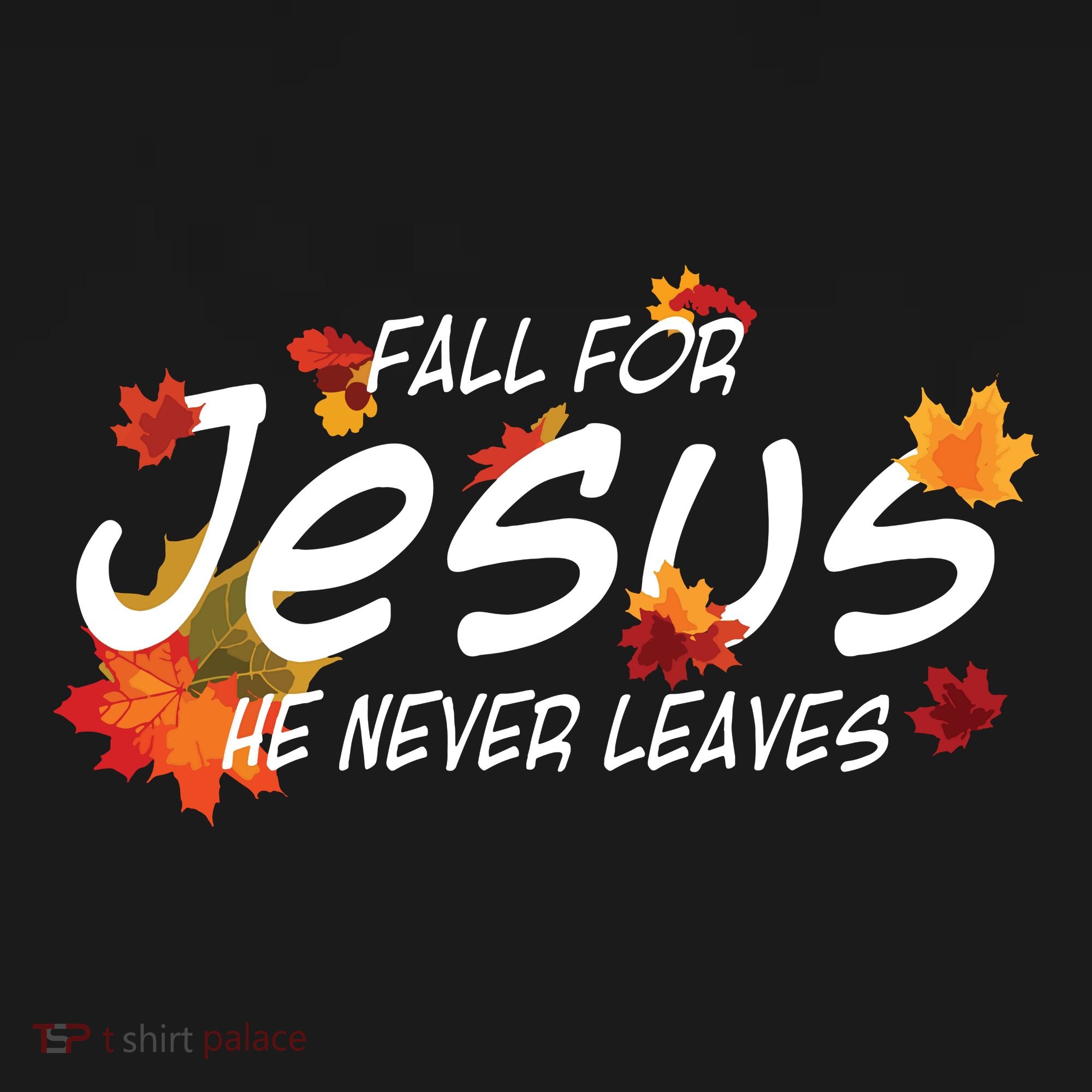 Fall For Jesus He Never Leaves Christian Halloween Visor