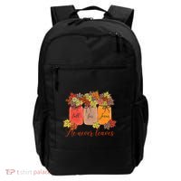 Fall For Jesus He Never Leaves Christian Lover Thanksgiving Backpack thumb 0