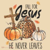 Fall for Jesus He Never Leaves Christian Thanksgiving Dinner Tote Bag thumb 4