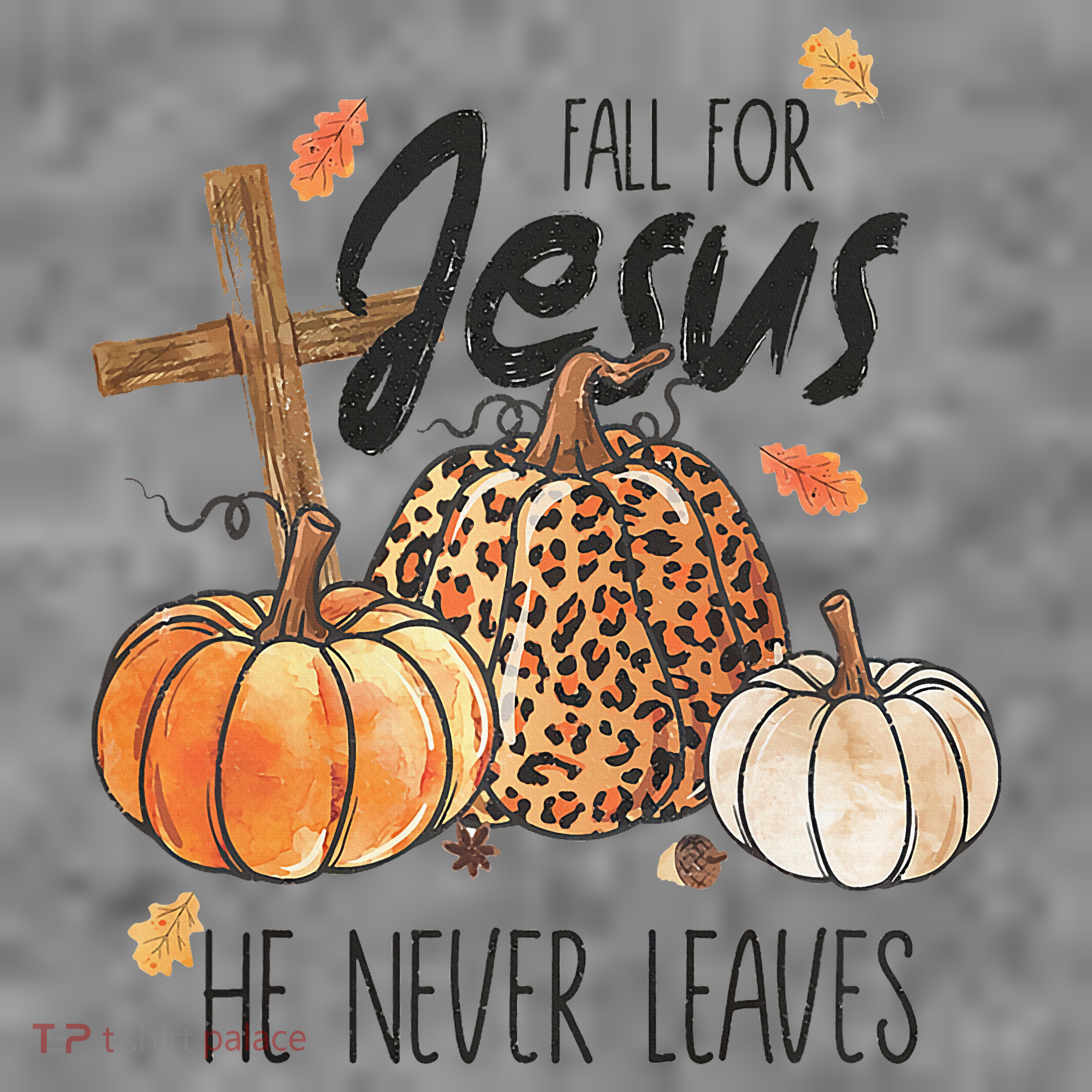 Fall for Jesus He Never Leaves Christian Thanksgiving Dinner Toddler Hoodie
