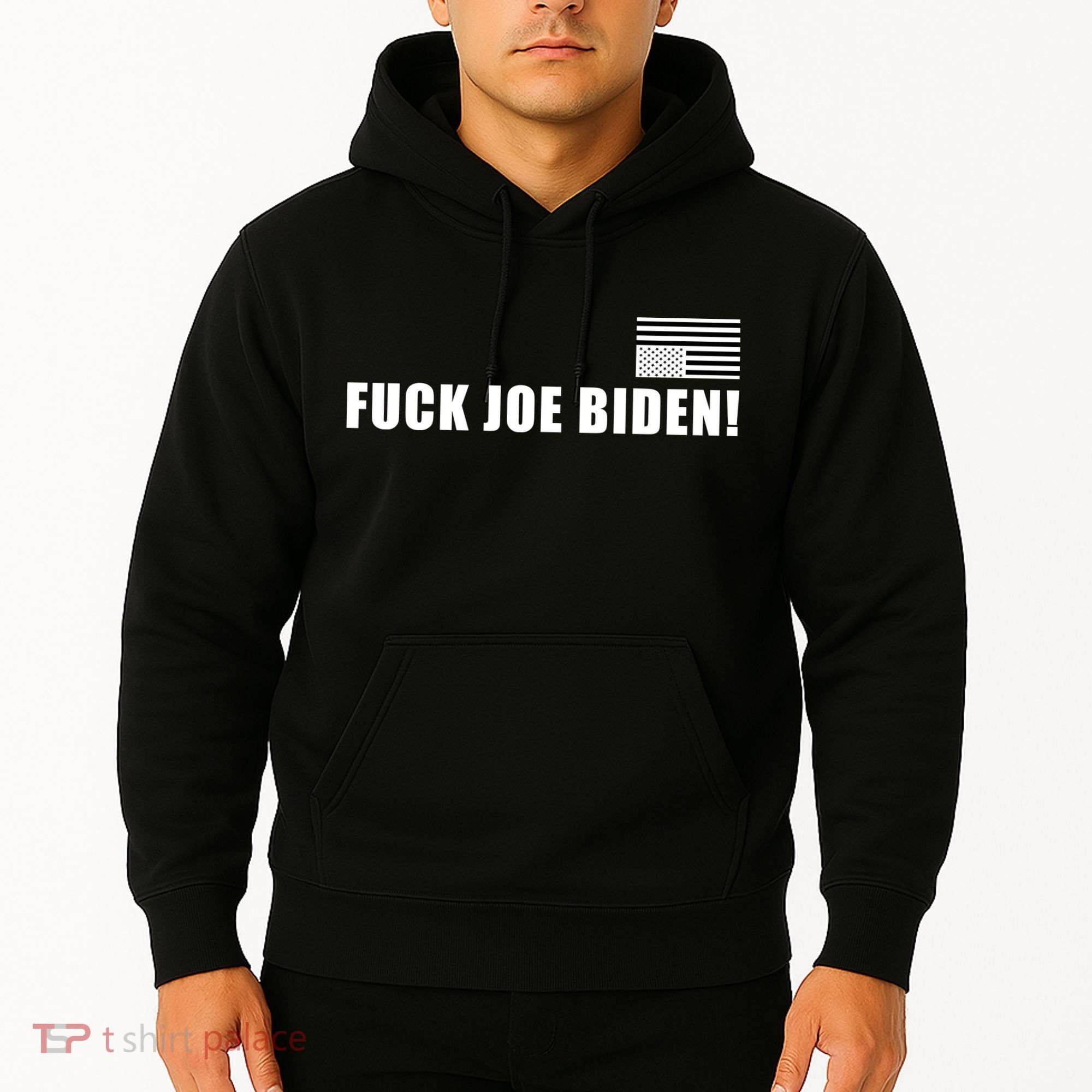 FJB F Joe Biden Upside Down American Flog Hoodie