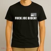 FJB F Joe Biden Upside Down American Flog T-Shirt thumb 3